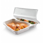 NATURESSE MEALTRAY 1050ML 2C WH X250